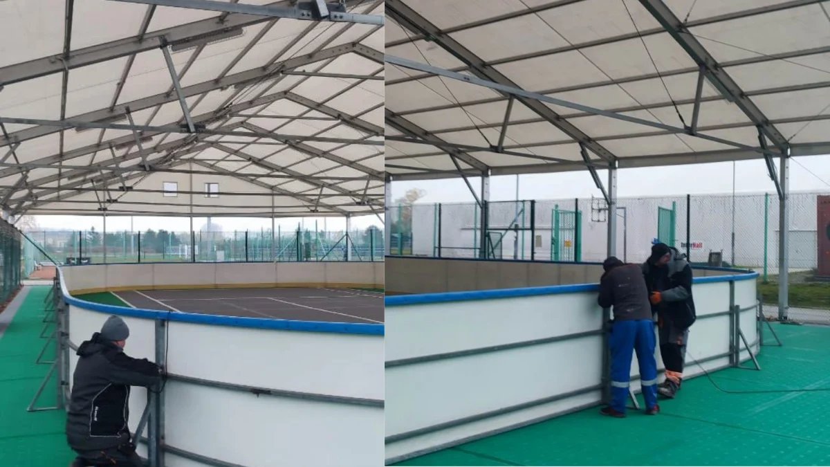 OSiR Skałka szykuje lodowisko – zimowa atrakcja w przygotowaniu