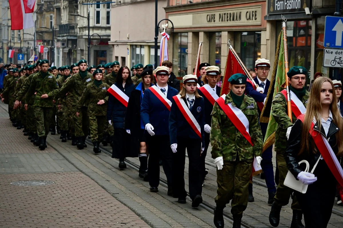 Święto Niepodległości w Chorzowie – zobacz relację z uroczystych obchodów