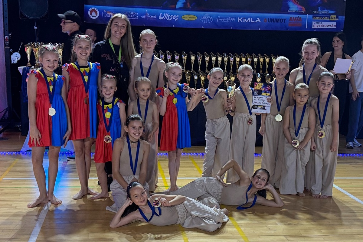„Tańcówka Akro Wyczyn” zdobywa złoto na mistrzostwach w Koziegłowach