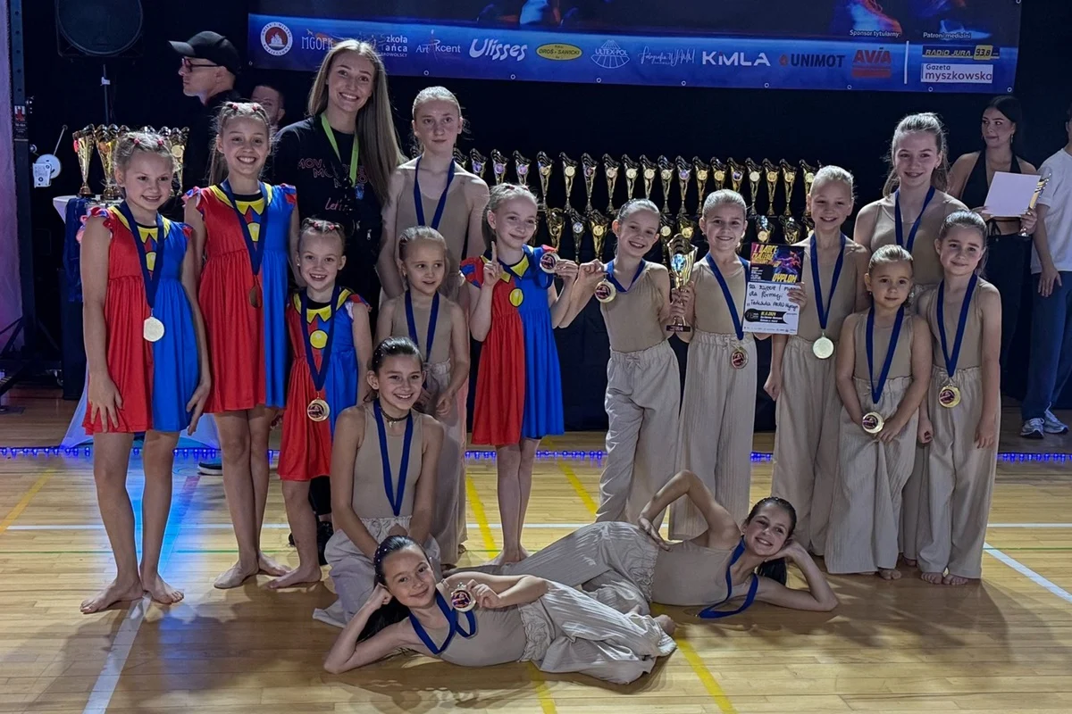 „Tańcówka Akro Wyczyn” zdobywa złoto na mistrzostwach w Koziegłowach