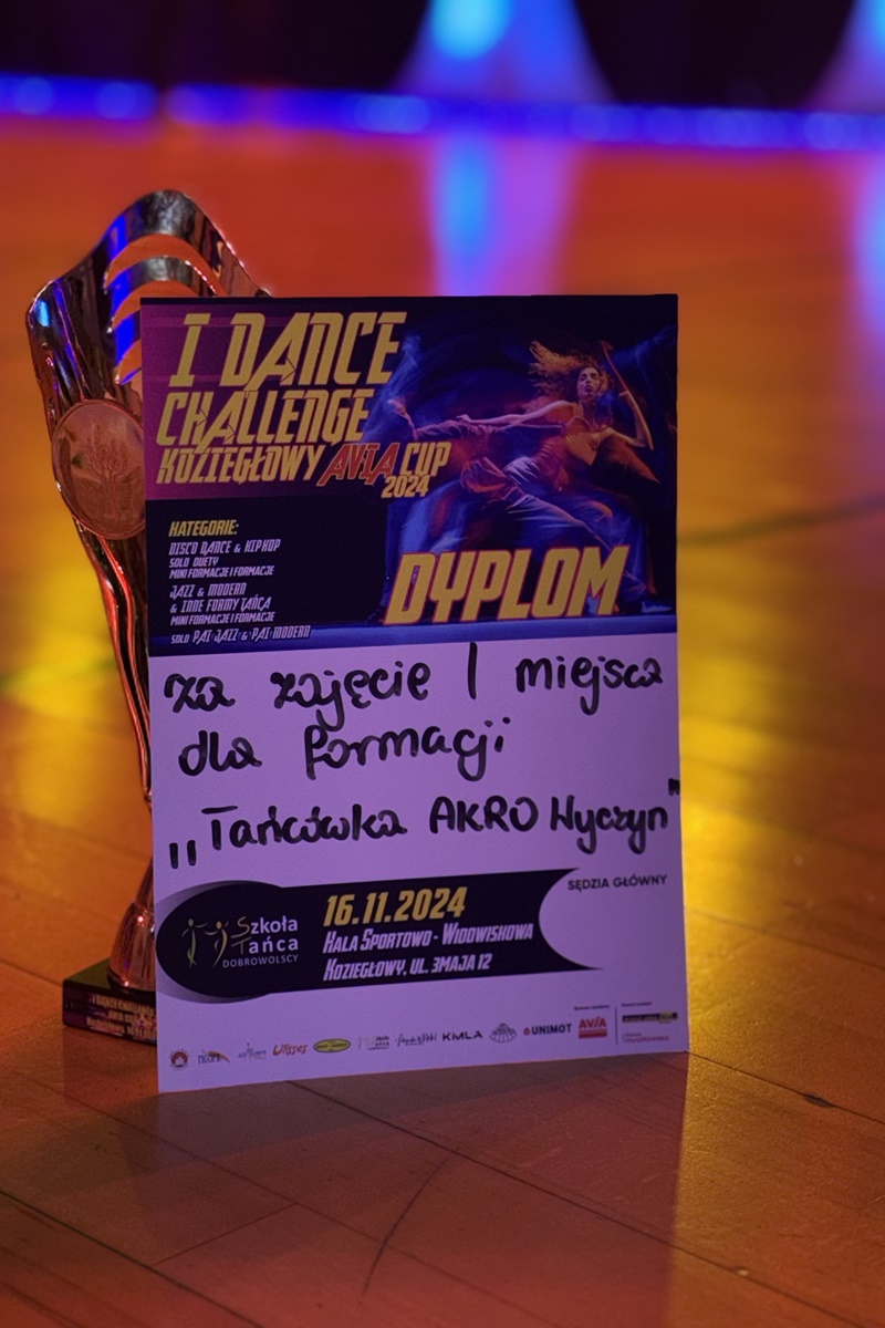 „Tańcówka Akro Wyczyn” zdobywa złoto na mistrzostwach w Koziegłowach