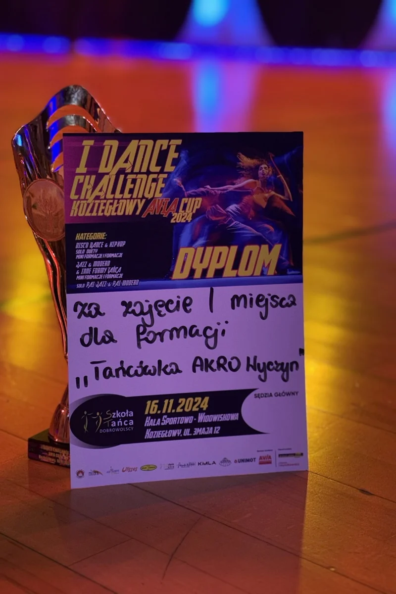 „Tańcówka Akro Wyczyn” zdobywa złoto na mistrzostwach w Koziegłowach