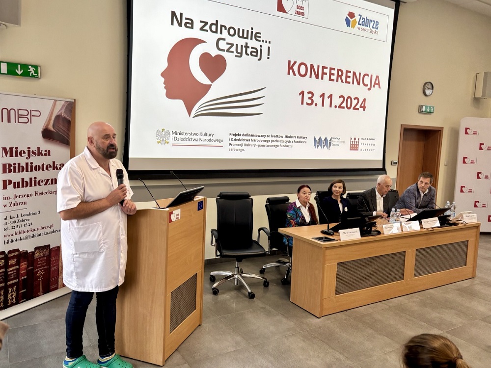 Jak książki wpływają na zdrowie i rozwój? Relacja z konferencji w Zabrzu