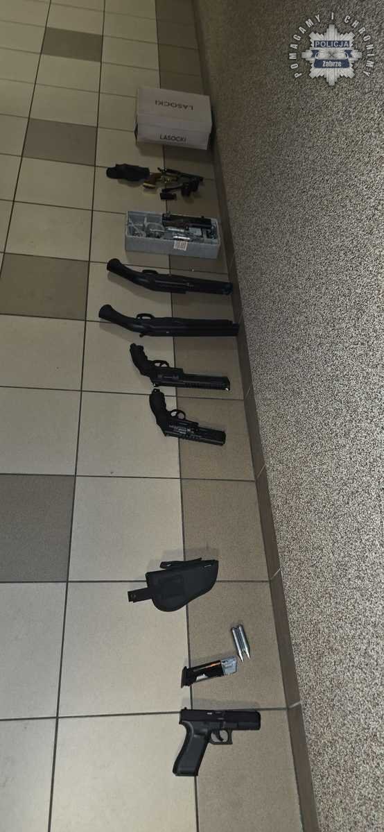 Zatrzymany za próbę haraczu. 47-latek z Bytomia groził atrapą broni