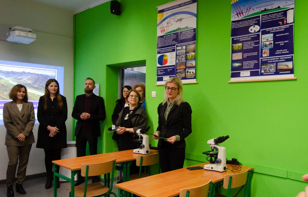 Otwarcie pracowni ekologicznej w I LO 5