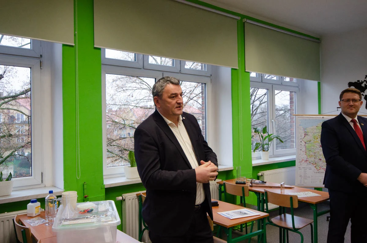 Otwarcie pracowni ekologicznej w I LO 8