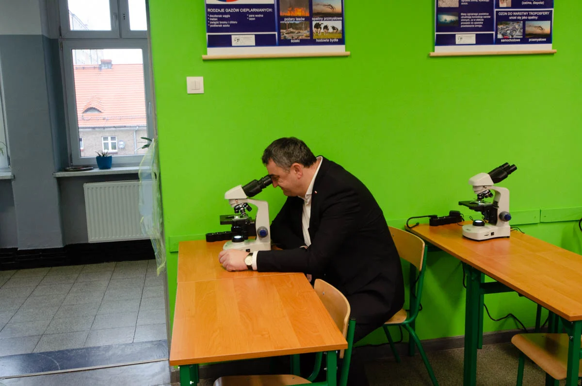 Otwarcie pracowni ekologicznej w I LO 12