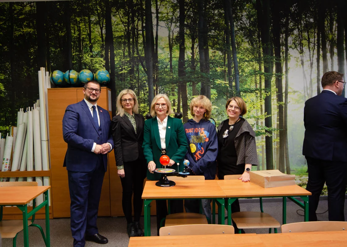 Otwarcie pracowni ekologicznej w I LO 14