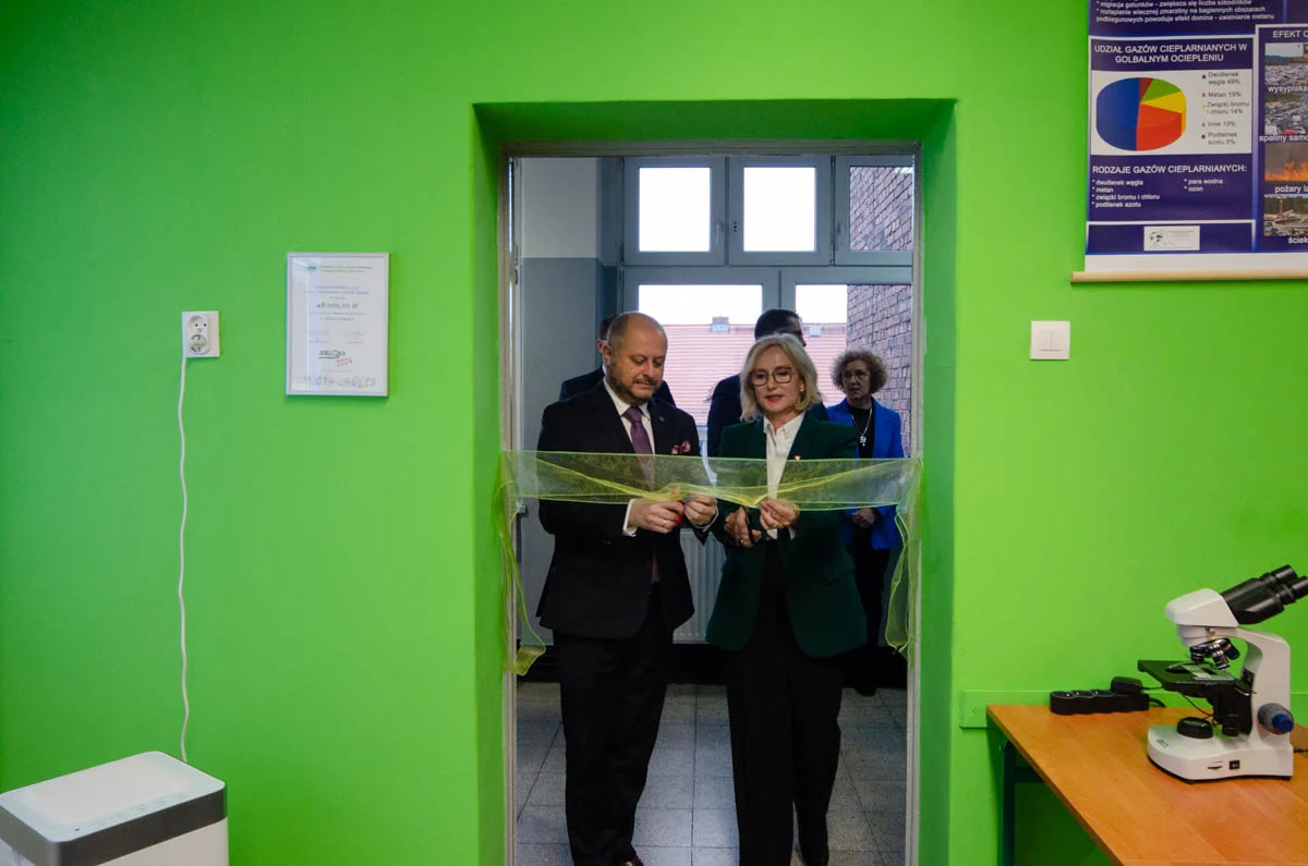 Otwarcie pracowni ekologicznej w I LO 16