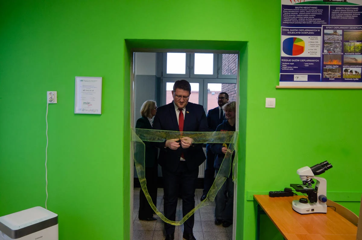 Otwarcie pracowni ekologicznej w I LO 17