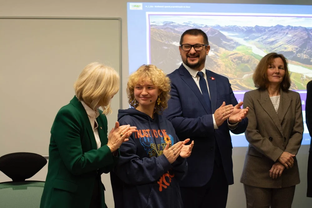 Otwarcie pracowni ekologicznej w I LO 27