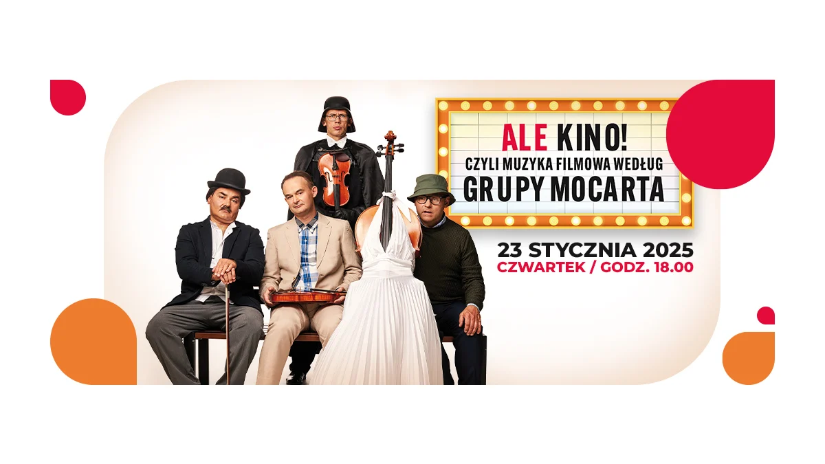 Wieczór z muzyką filmową i humorem – Grupa MoCarta wystąpi w ŚTI