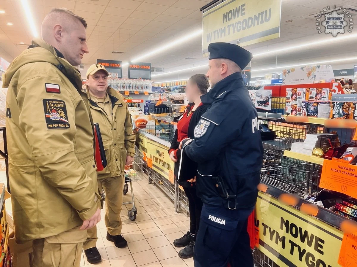 Służby kontrolowały punkty sprzedaży fajerwerków Rudzie Śląskiej