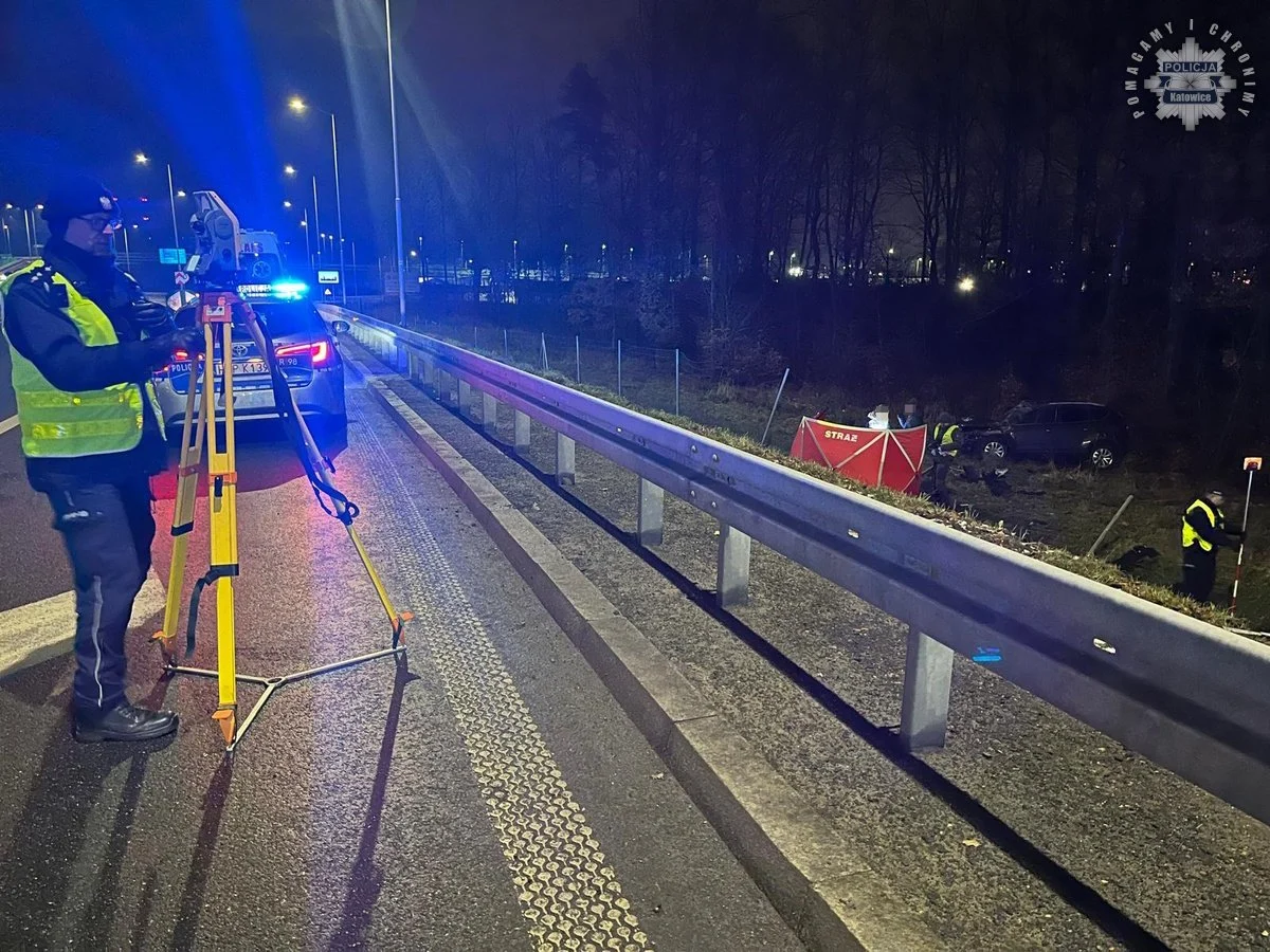 Katowice: Śmiertelne potrącenie pieszego na DK81