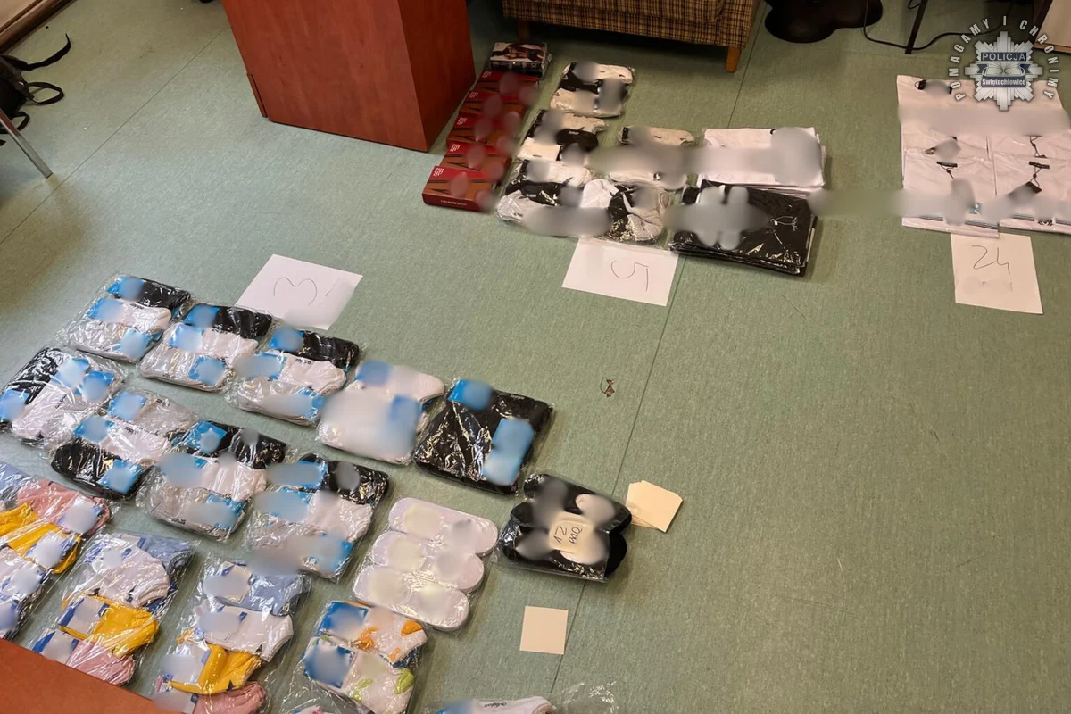 Zabezpieczyli podróbki warte ponad 200 tysięcy złotych