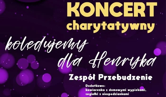 Przed nami koncert charytatywny dla Henryka – wieloletniego dyrektora MOKiS