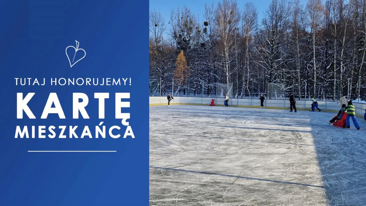 Z Kartą Mieszkańca Łazisk Górnych uzyskacie zniżkę na lodowisko!