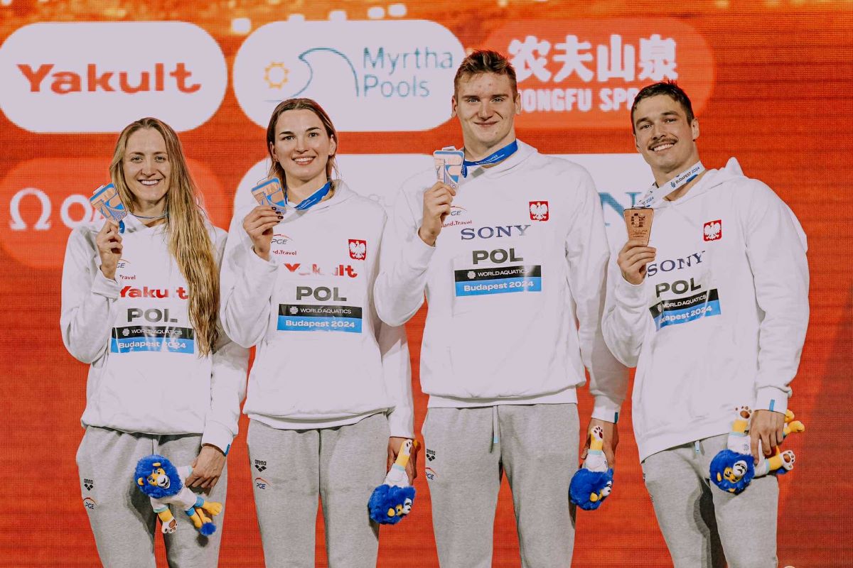 Mistrzowskie osiągnięcia Kamila Sieradzkiego na MŚ w pływaniu w Budapeszcie