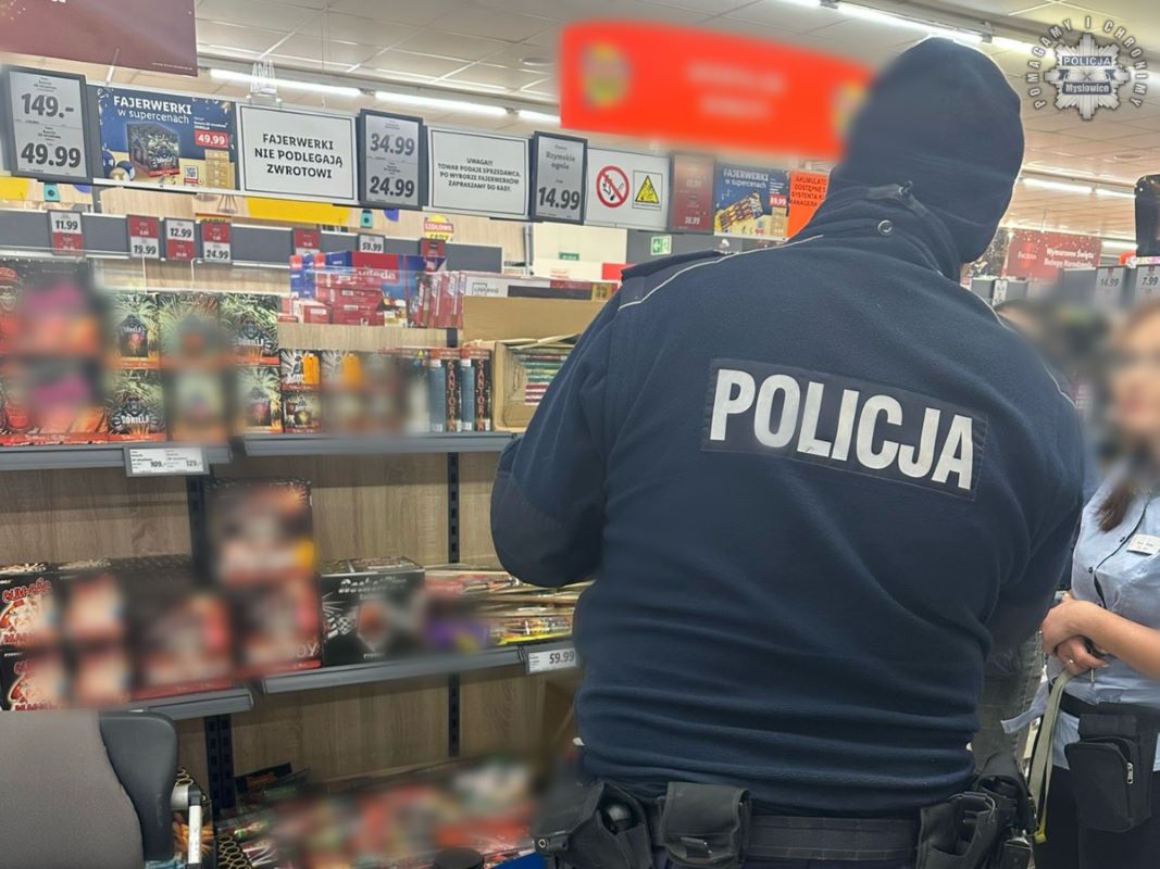 Kontrola punktów sprzedaży fajerwerków – bezpieczeństwo na pierwszym miejscu