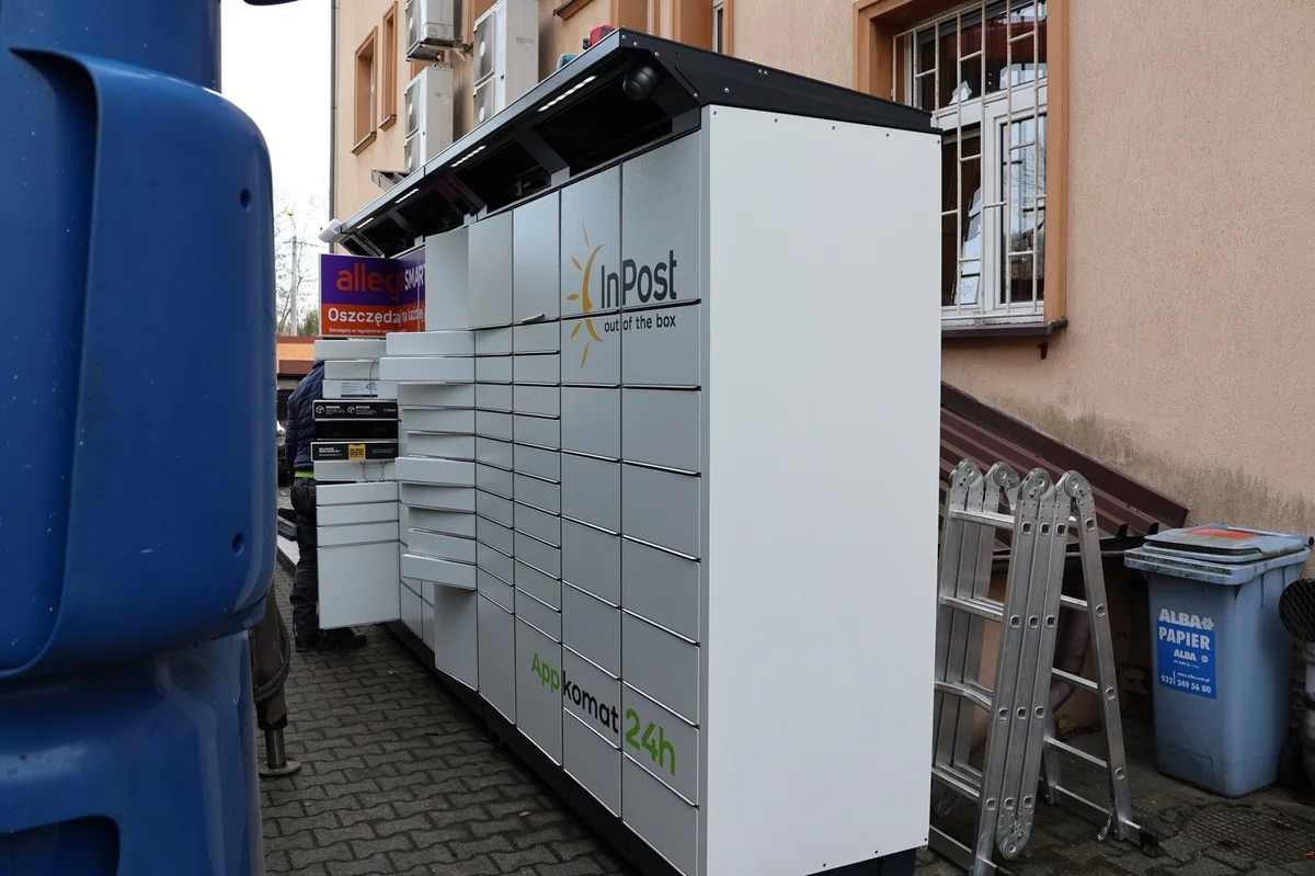 Nowy paczkomat przy Urzędzie Miejskim Orzesze