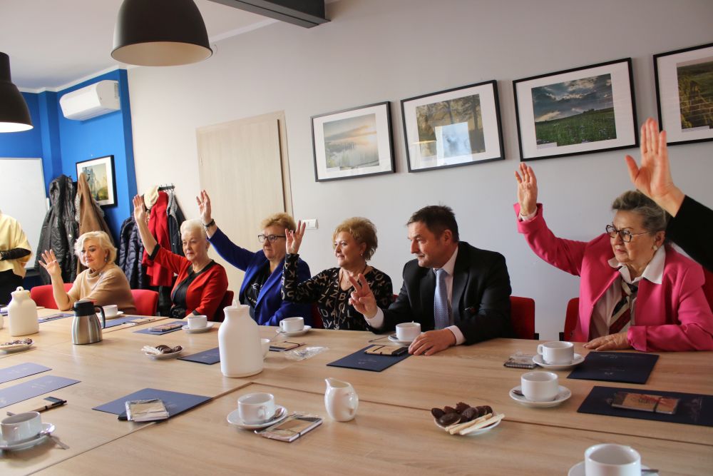 Pierwsze posiedzenie Rady Seniorów IV kadencji w Piekarach Śląskich