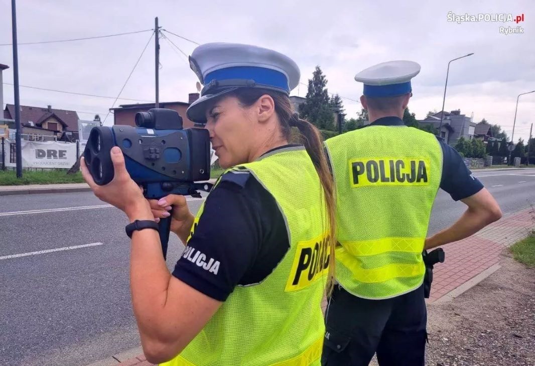Działania policji „Prędkość” w Rybniku: kontrola przestrzegania ograniczeń prędkości