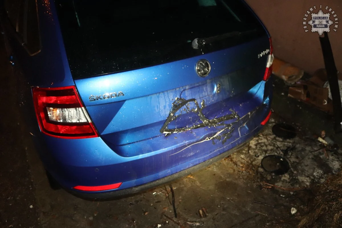 Kryminalni z Rybnika zatrzymali podpalacza – straty na 32 tysiące złotych