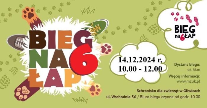 Przed nami ostatni w tym roku „Bieg na 6 łap”!