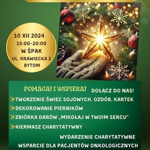 Pomagaj i twórz: świąteczna iskierka z Fundacją OnkoSiła