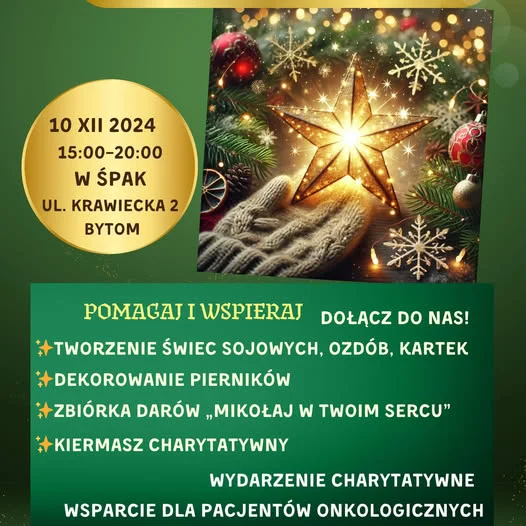 Pomagaj i twórz: świąteczna iskierka z Fundacją OnkoSiła
