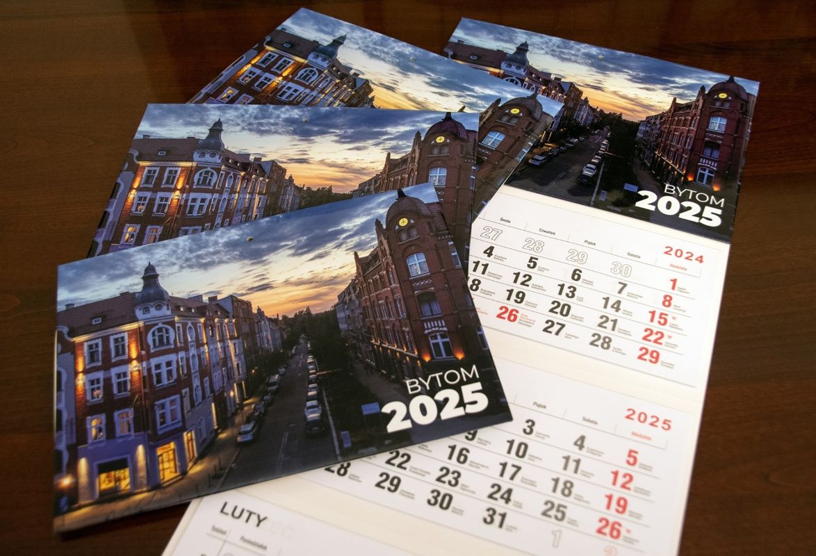 Bytom w twoim kalendarzu! Nowe kalendarze na 2025 rok już w sprzedaży