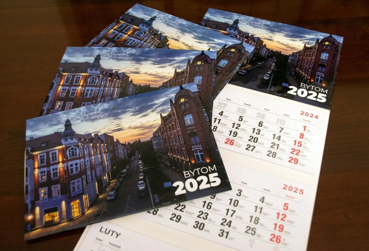 Bytom w twoim kalendarzu! Nowe kalendarze na 2025 rok już w sprzedaży