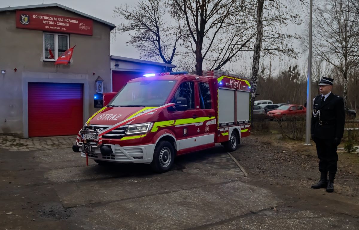 Nowy sprzęt w OSP Górniki – strażacy gotowi na każde wyzwanie