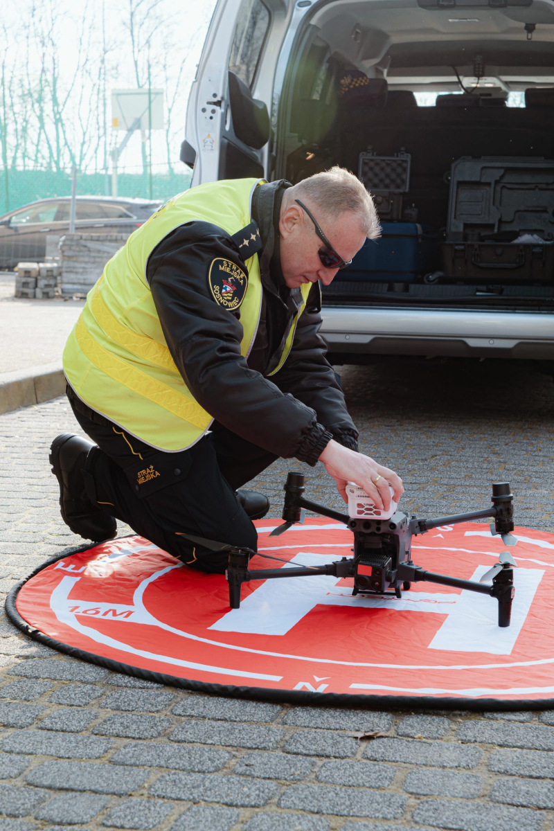 Straż Miejska w Sosnowcu wykorzystuje Mobilne Laboratorium do mierzenia jakości powietrza!