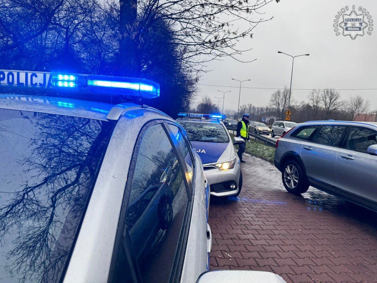 Ruchome Stanowisko Dowodzenia wspomagało pracę policjantów z mikołowskiej drogówki