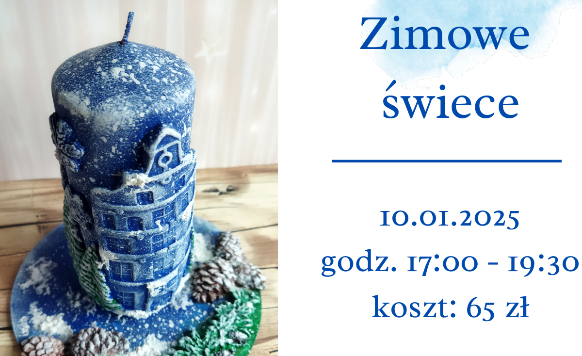 Stwórz własną zimową świecę – warsztaty scrapbookingowe w Mikołowie