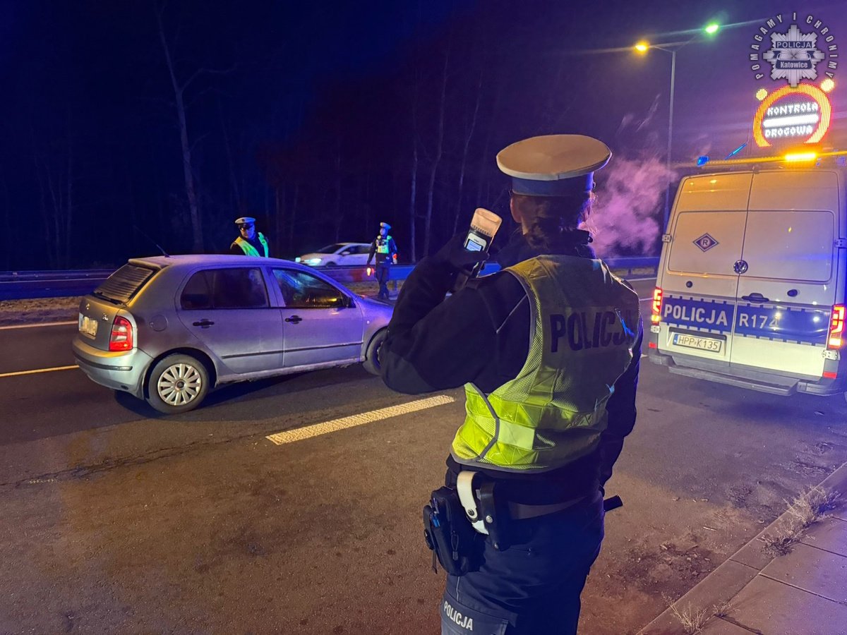 „Trzeźwość” w Katowicach: 4 000 kontroli, czterech nietrzeźwych kierowców