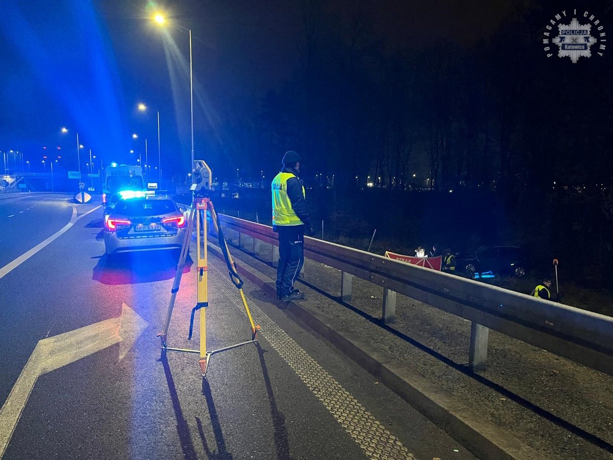 Tragiczny wypadek na DK81 w Katowicach – zginął 69-letni pieszy