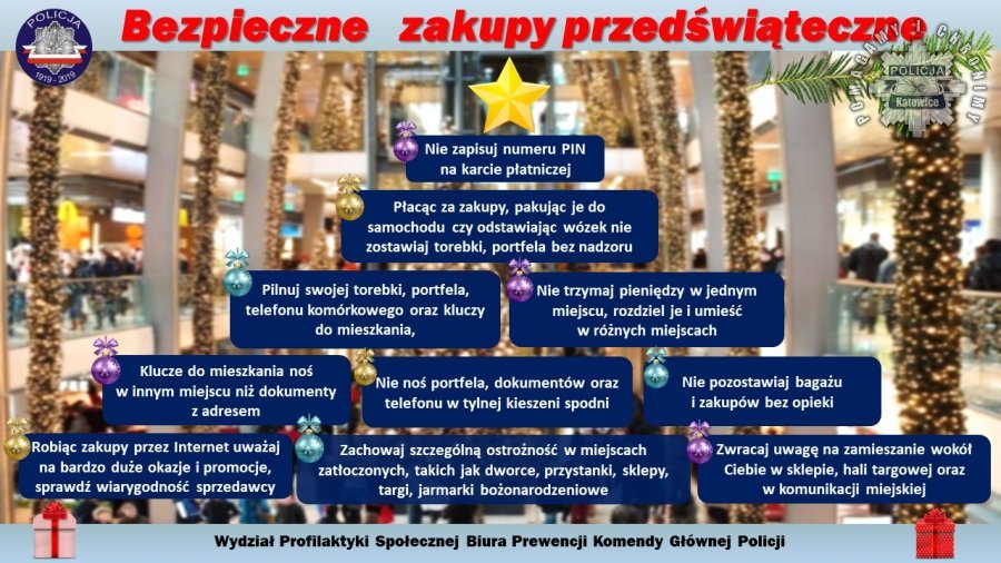 Jak zadbać o bezpieczeństwo podczas przedświątecznych zakupów?