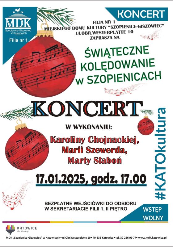 Świąteczne kolędowanie w Szopienicach