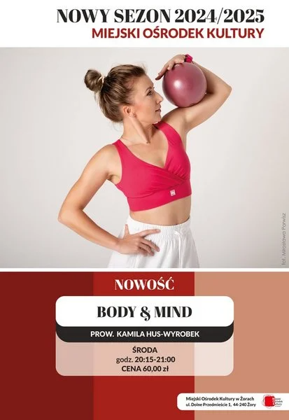 Trening ciała i duszy - Miejski Ośrodek Kultury zaprasza na ciekawe zajęcia