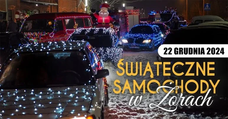 Świąteczne Samochody znów przejadą ulicami miasta!