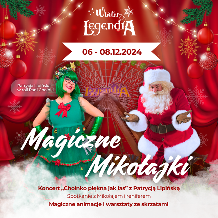 Magiczne Mikołajki w Winter Legendii – świąteczna zabawa dla całej rodziny!