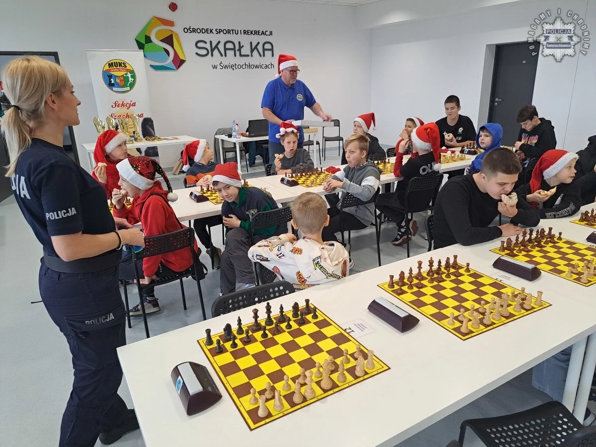 Szachy i bezpieczeństwo: VIII Barbórkowo-Mikołajkowy Turniej w Świętochłowicach