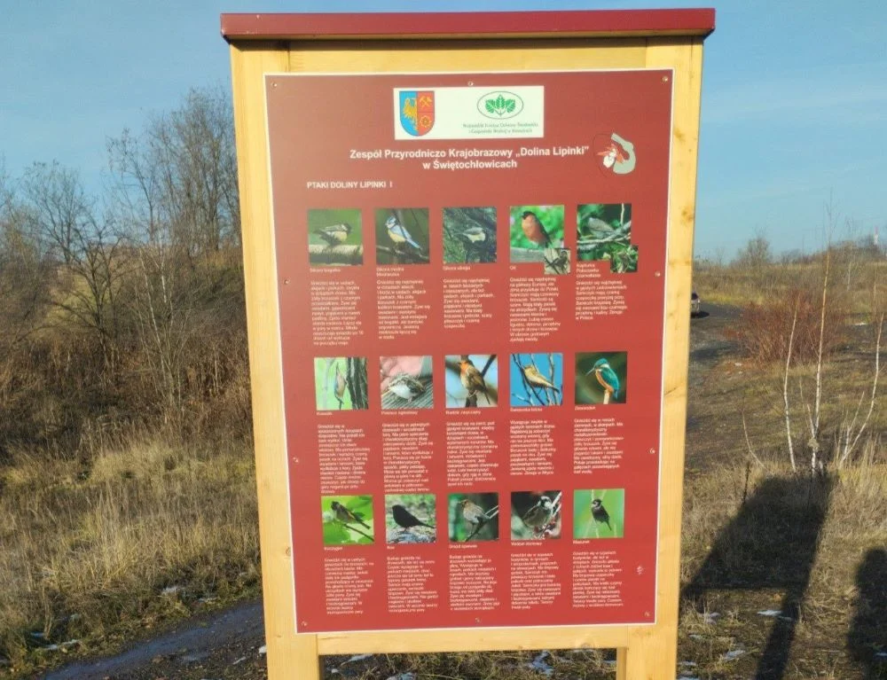 Dolina Lipinki z nowymi tablicami edukacyjnymi
