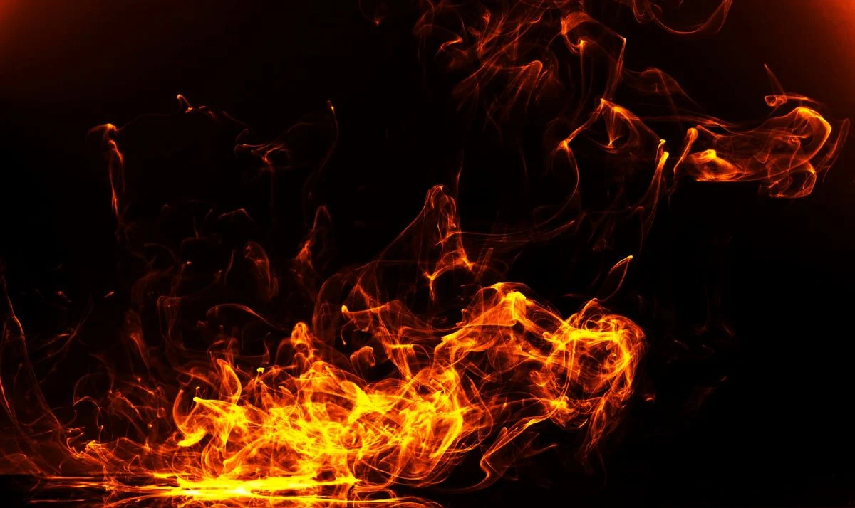 Pożar butli gazowej w budynku przy ul. Katowickiej 41