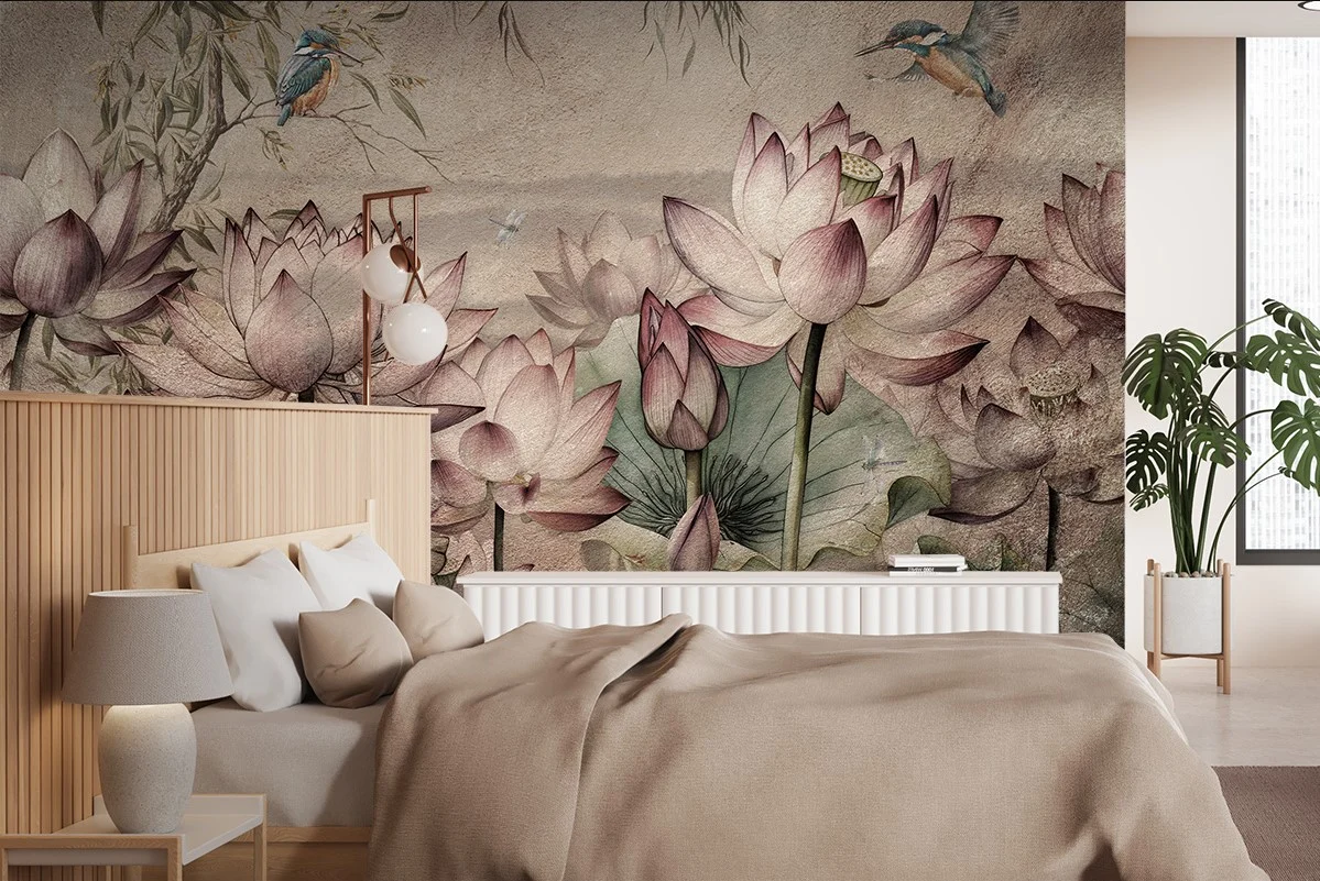 Fototapety w kwiaty – oto, jak wprowadzić naturę do swojego wnętrza