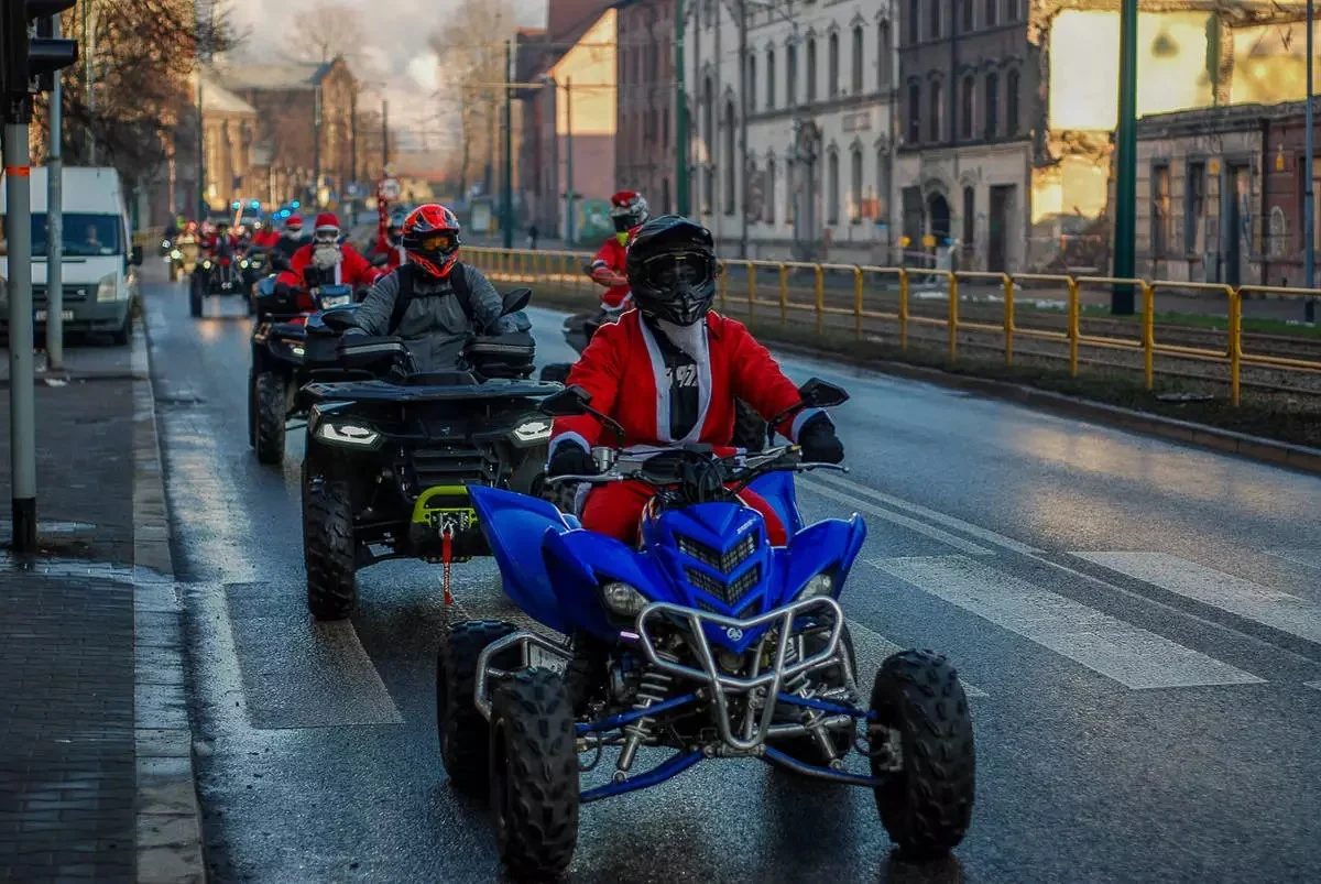 Świętochłowiccy policjanci zabezpieczyli MotoMikołaje 2024