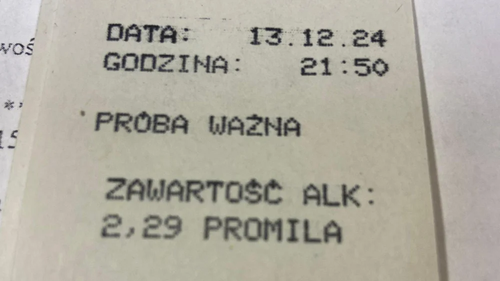 Pijany 58-latek z sądowym zakazem zatrzymany na ulicy Śląskiej
