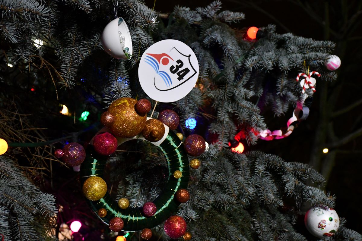 Strojenie miejskiej choinki 33